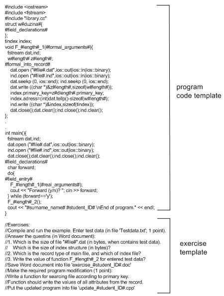 Main Programs .